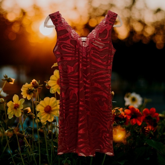 Vintage Other - Vintage Lingerie Slip Animal Print